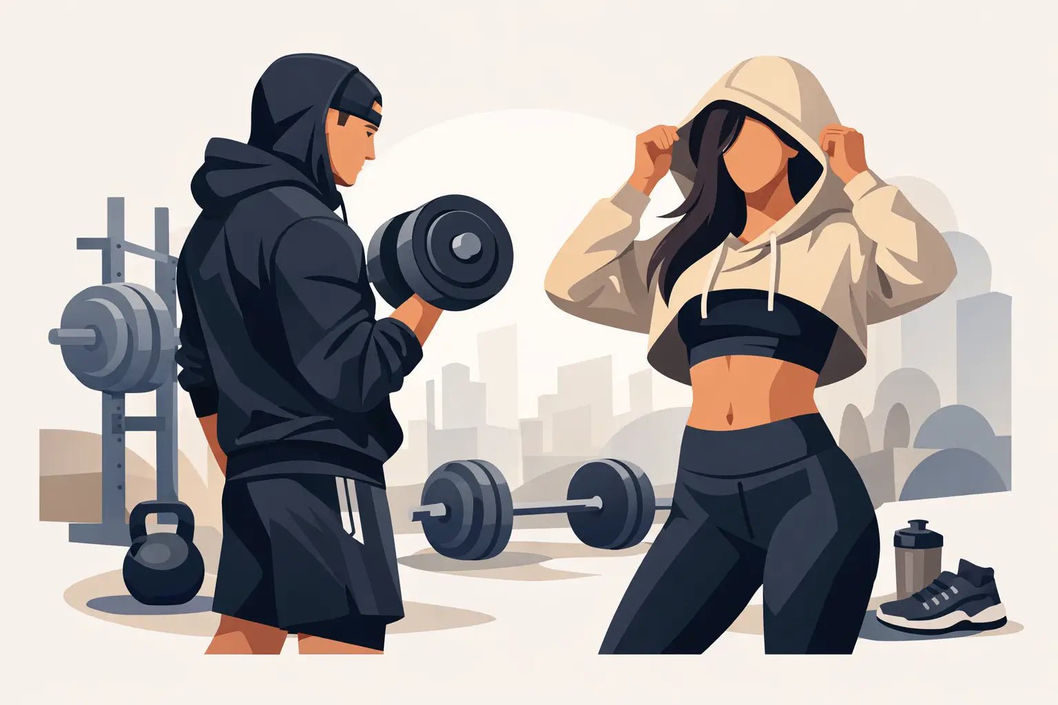 Streetwear für Krafttraining, die abliefert