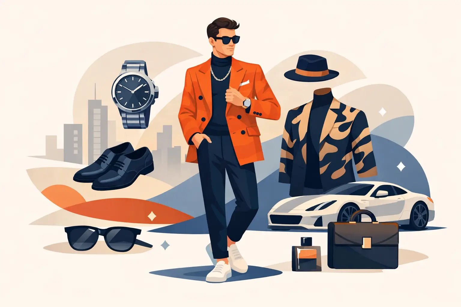 Statement Mode Herren richtig tragen