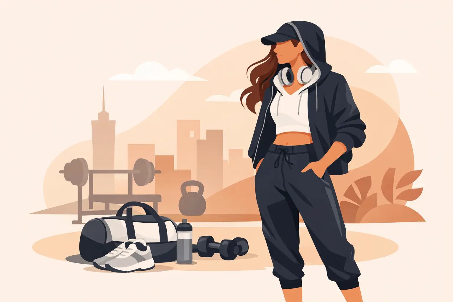 Gym Streetwear Damen Styling richtig tragen