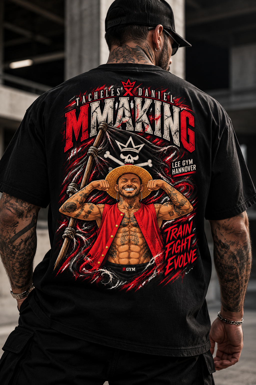 MMAKING × DANIEL MAKIN OVERSIZED TEE