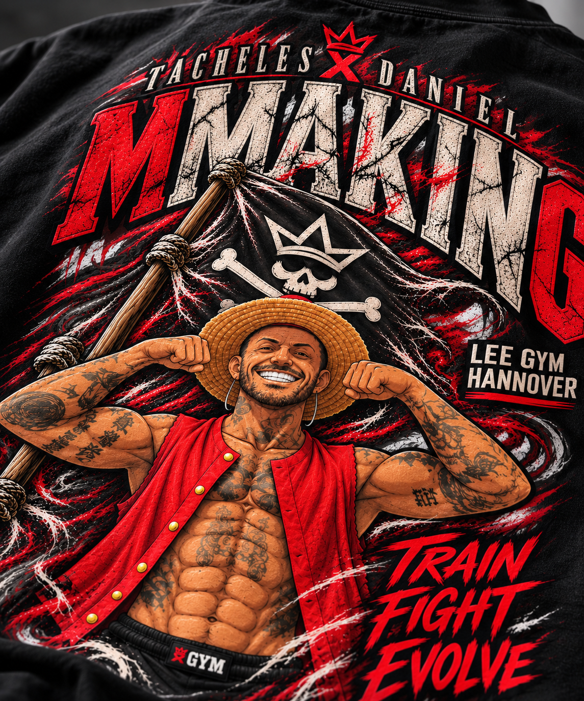 MMAKING × DANIEL MAKIN OVERSIZED TEE