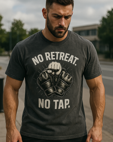 No Retreat Oversized Shirt