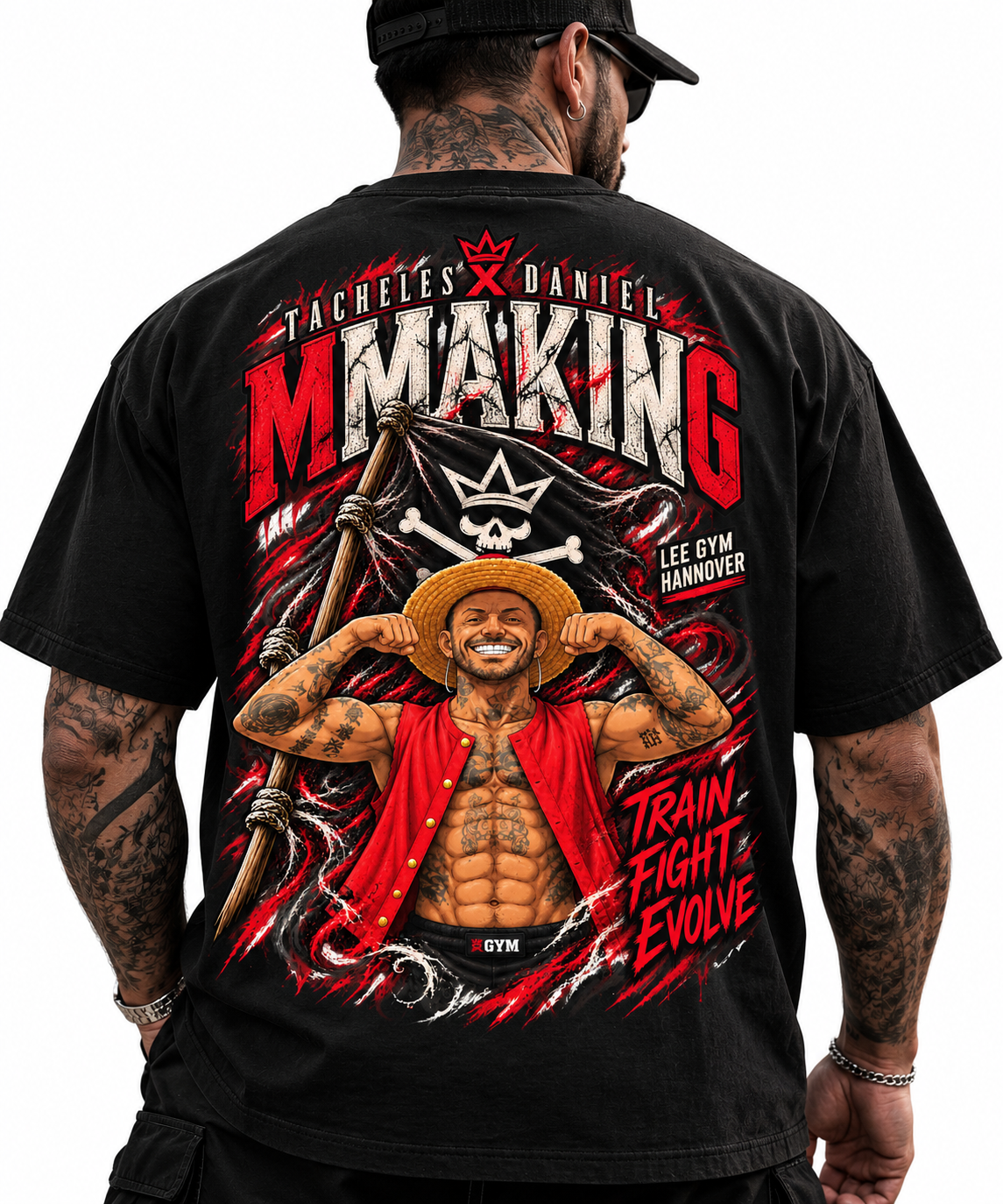 MMAKING × DANIEL MAKIN OVERSIZED TEE
