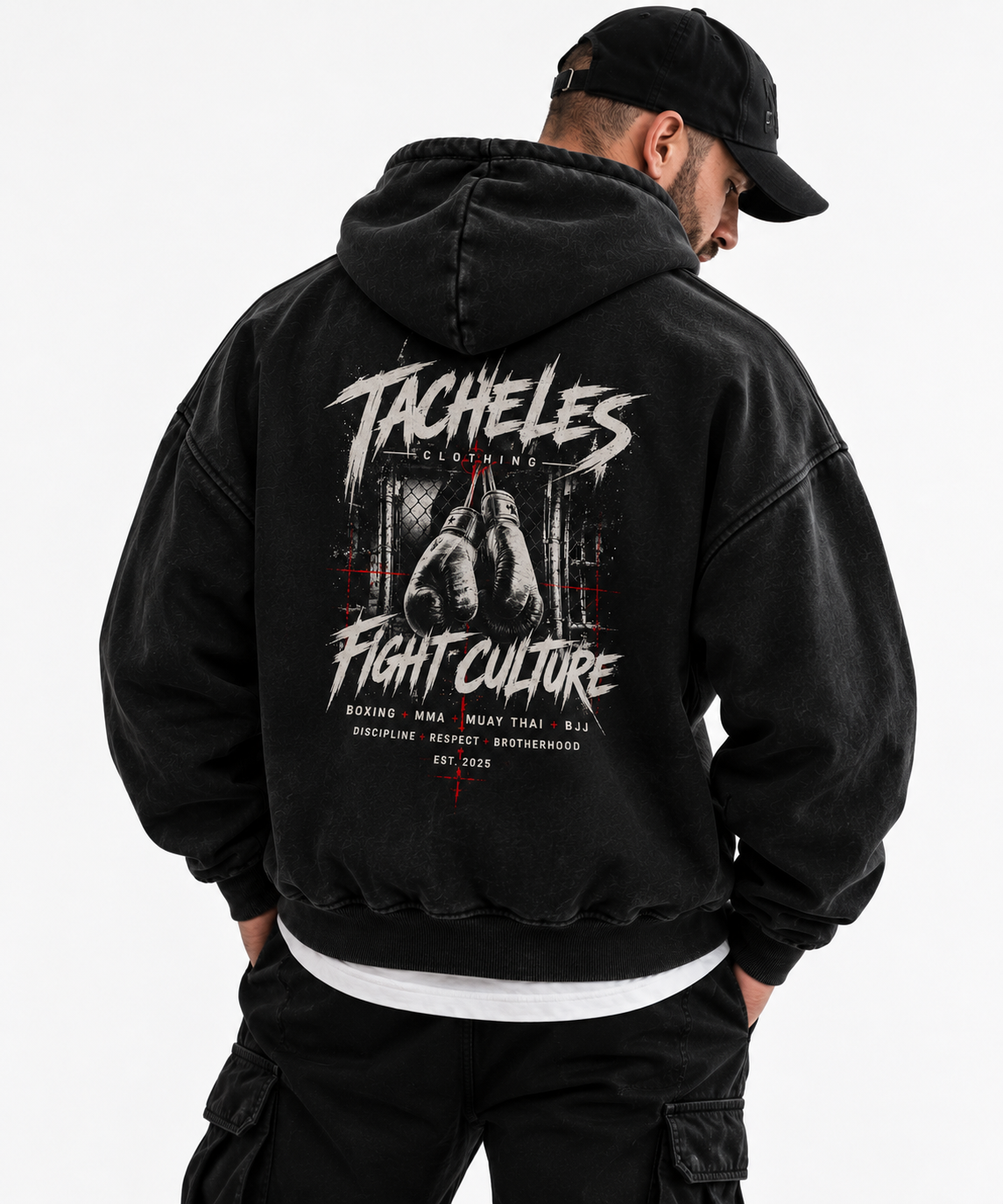 FIGHT CULTURE OVERSIZED ZIPPER