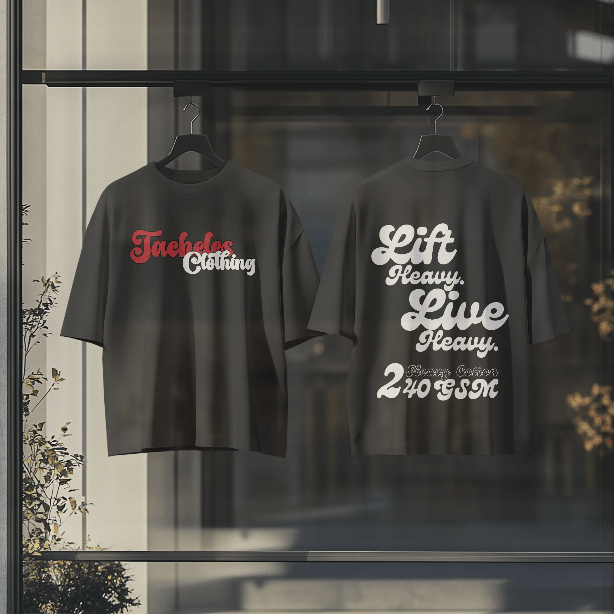 TWO HUNDRED FORTY OVERSIZED SHIRT (UNISEX)