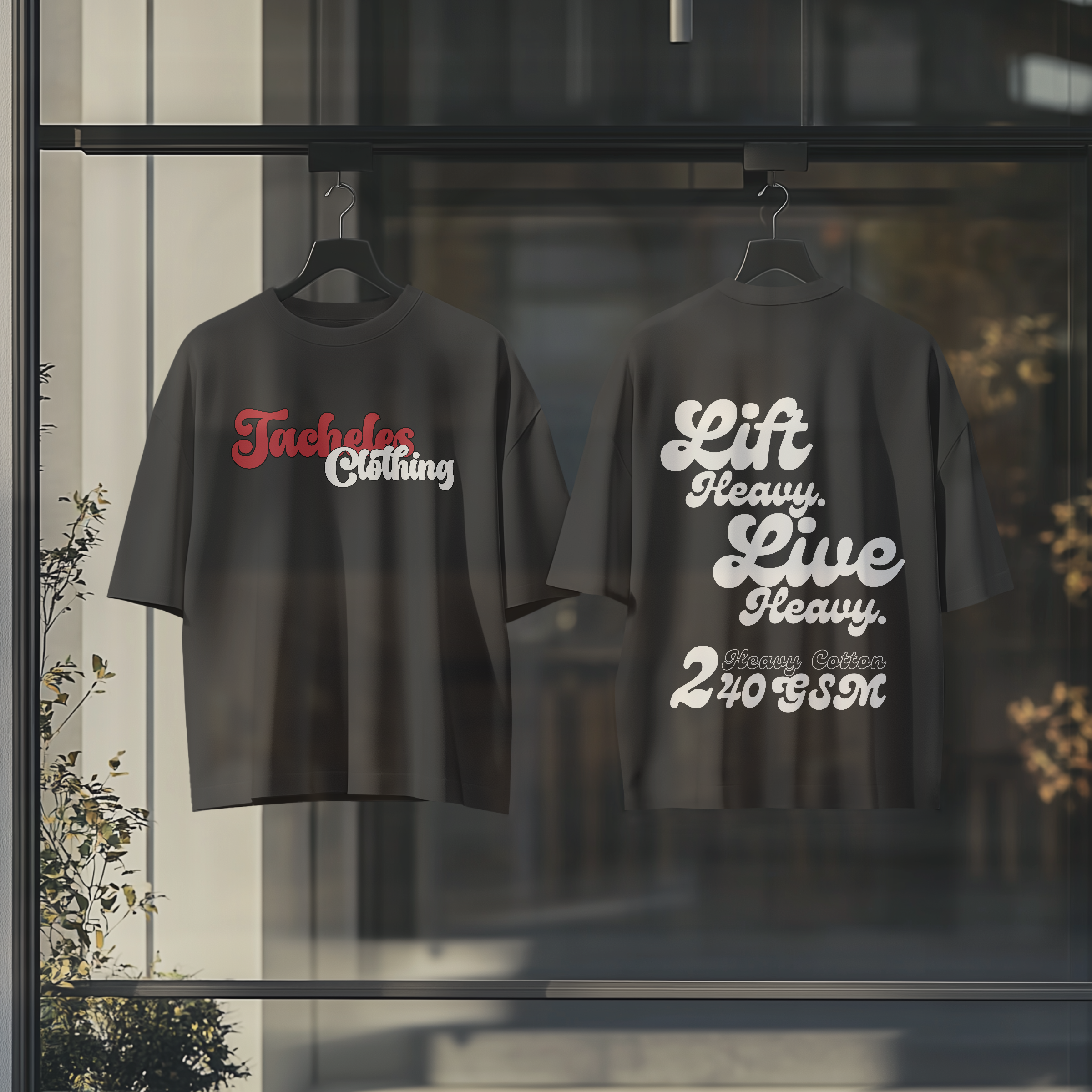 TWO HUNDRED FORTY OVERSIZED SHIRT (UNISEX)