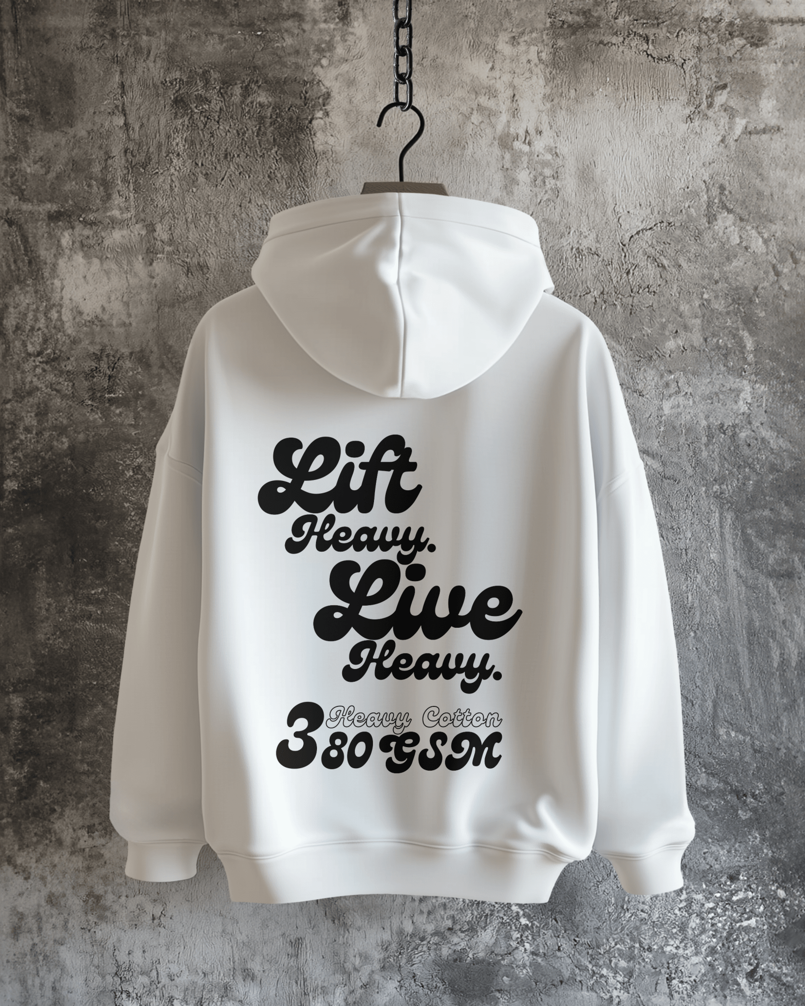 THREE HUNDRED EIGHTY OVERSIZED HOODIE (UNISEX)