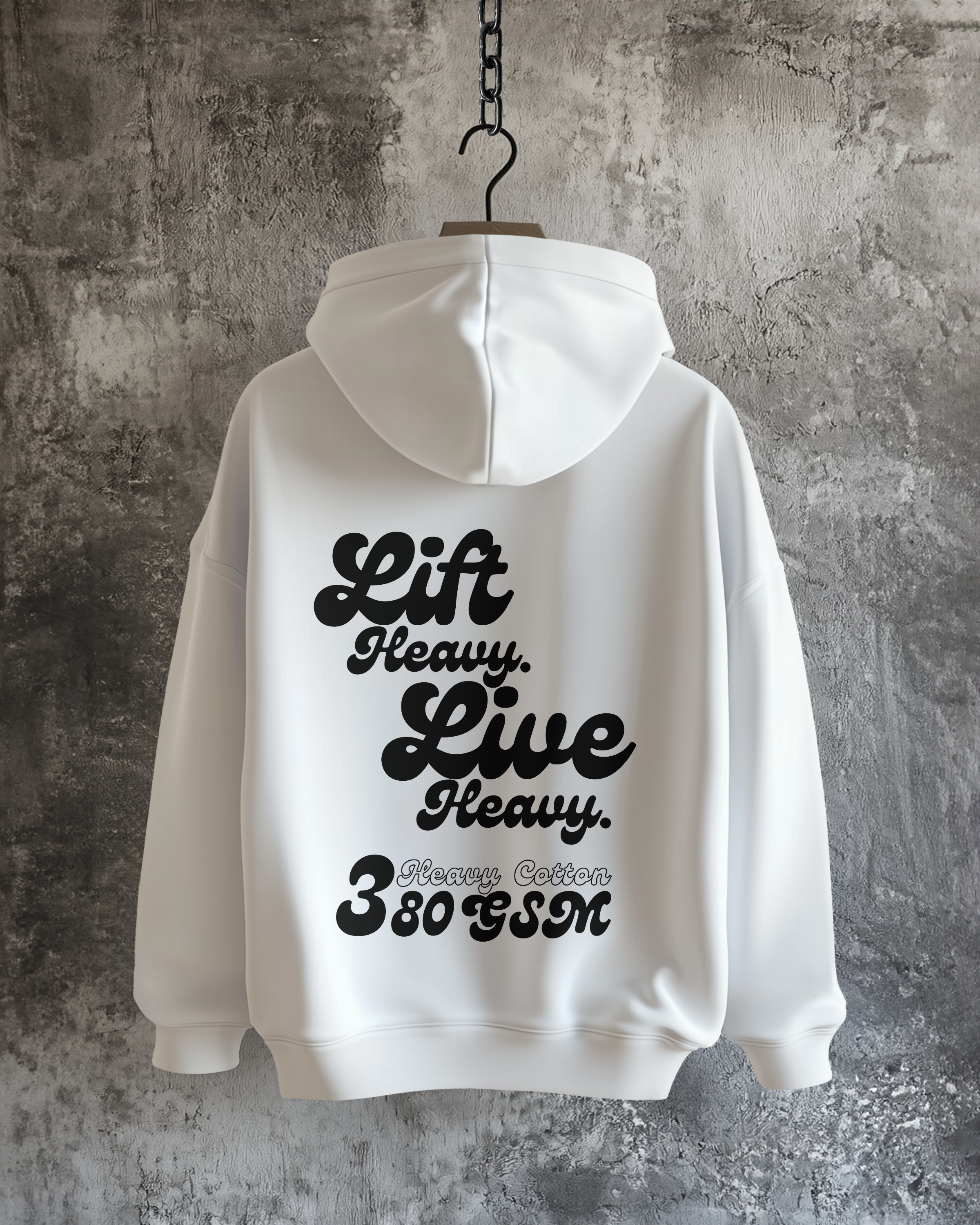 THREE HUNDRED EIGHTY OVERSIZED HOODIE (UNISEX)