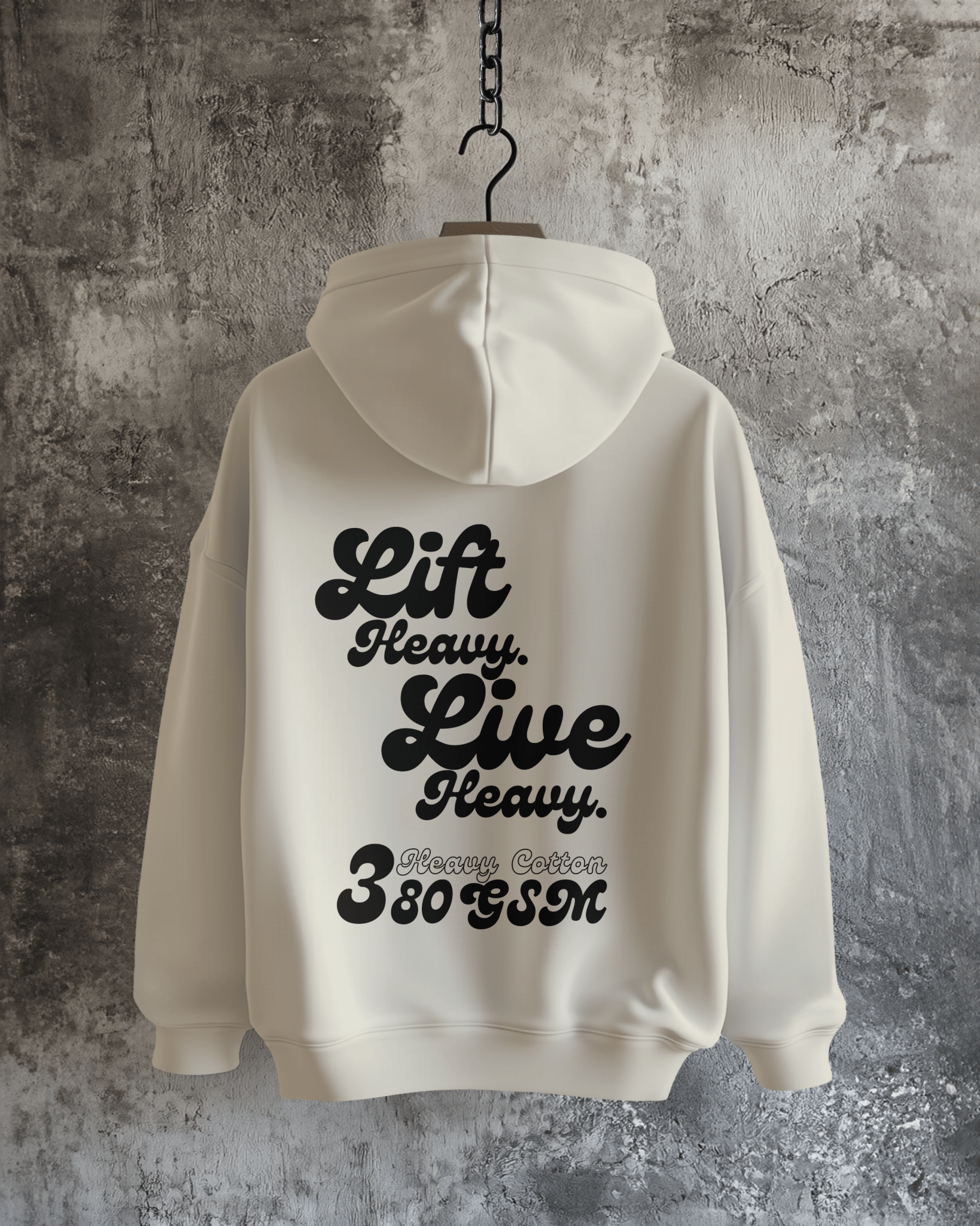 THREE HUNDRED EIGHTY OVERSIZED HOODIE (UNISEX)