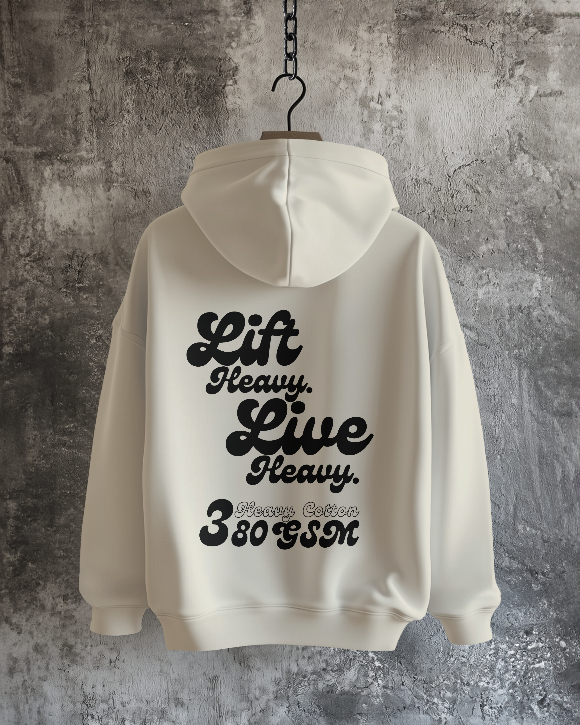 THREE HUNDRED EIGHTY OVERSIZED HOODIE (UNISEX)