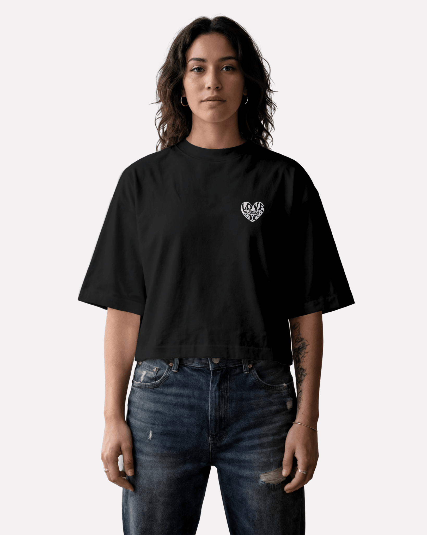 SELF CHECK WOMEN TEE