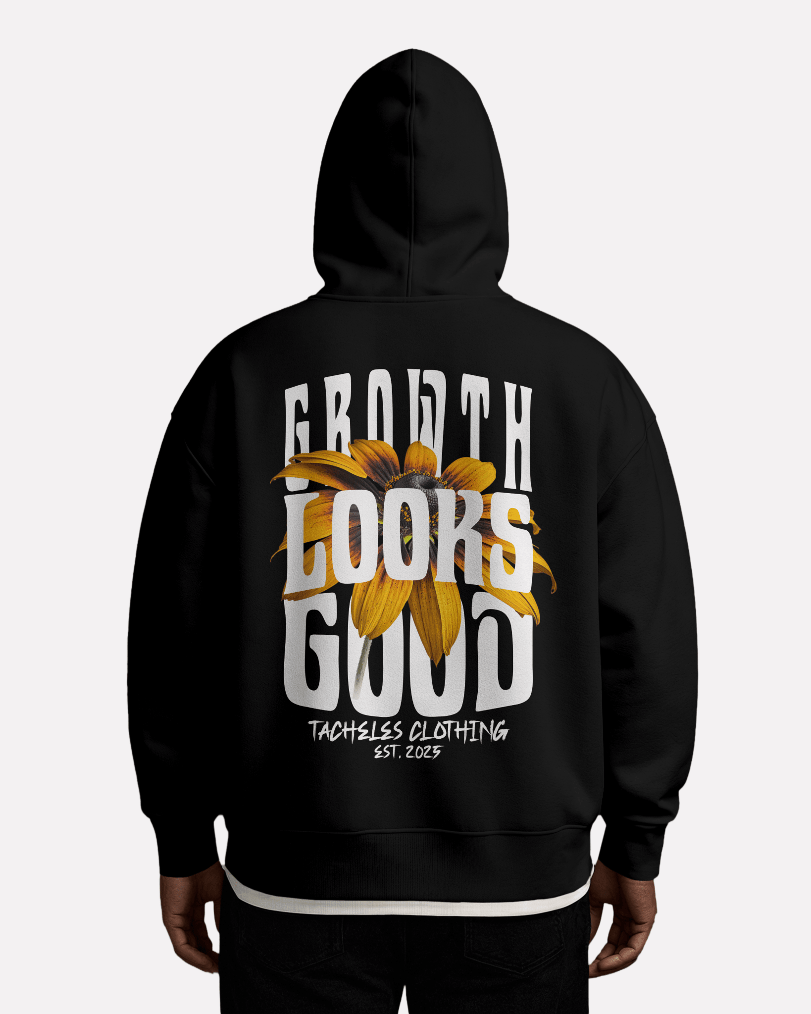 GROWTH LOOKS GOOD MEN'S HOODIE